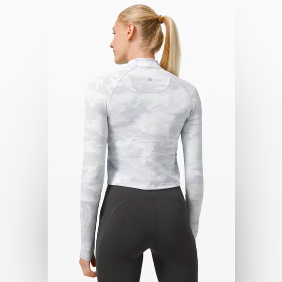 Lululemon Pace Pursuit Long Sleeves Top Camo Print - Picture 3 of 11